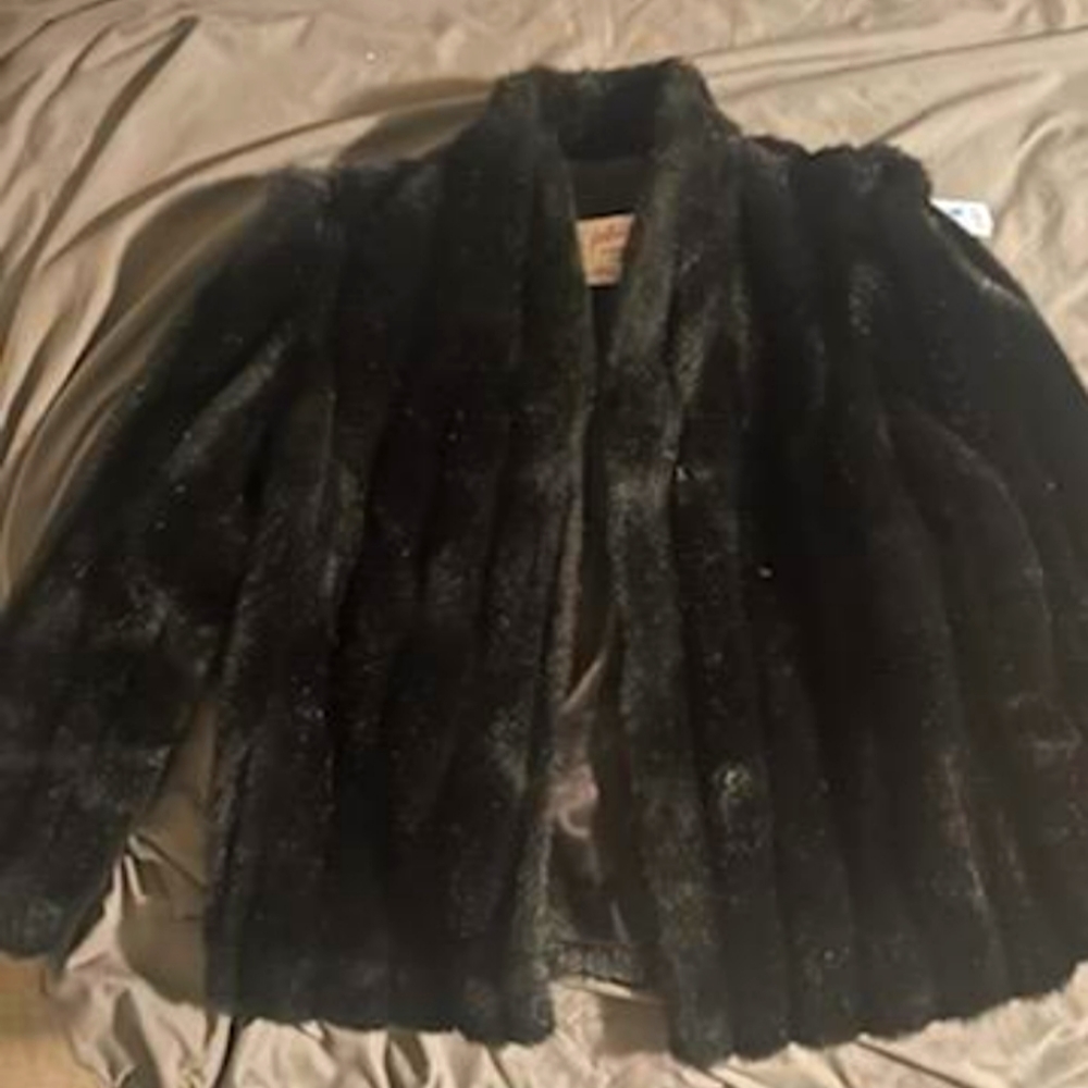 Vintage faux fur coat